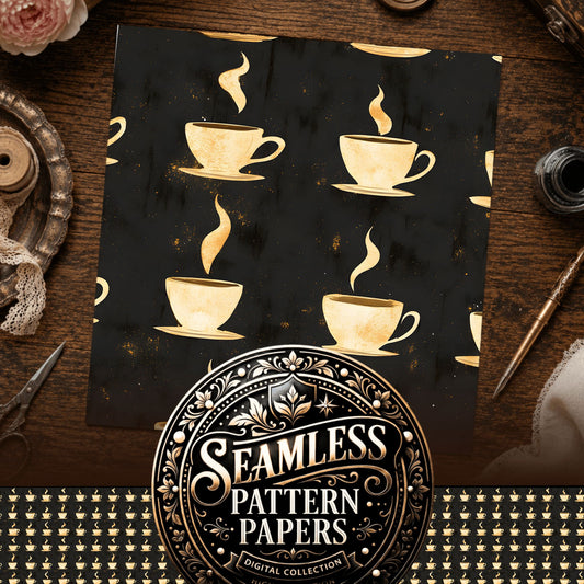 Coffee Seamless Pattern