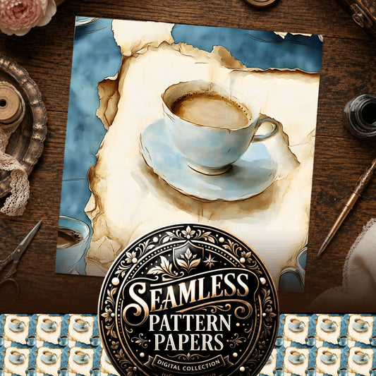 Coffee Seamless Pattern
