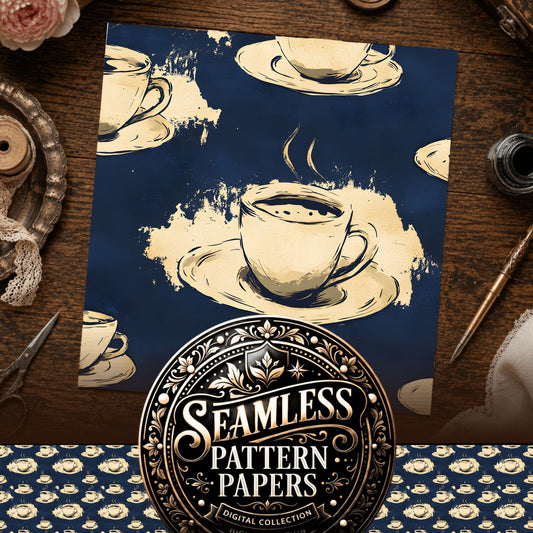 Coffee Seamless Pattern