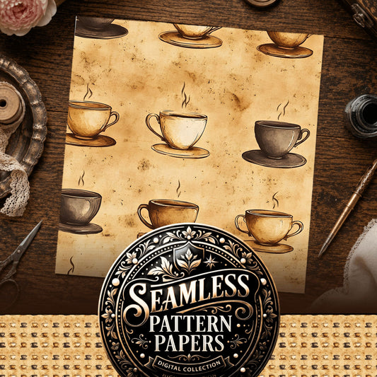 Coffee Seamless Pattern