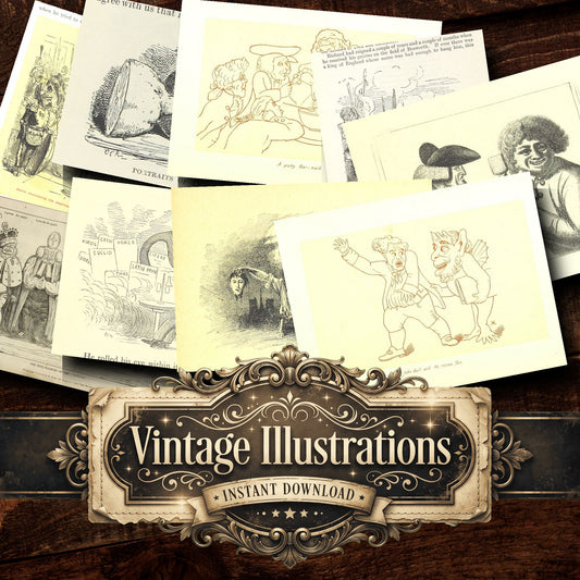 Comic Art Vintage Prints