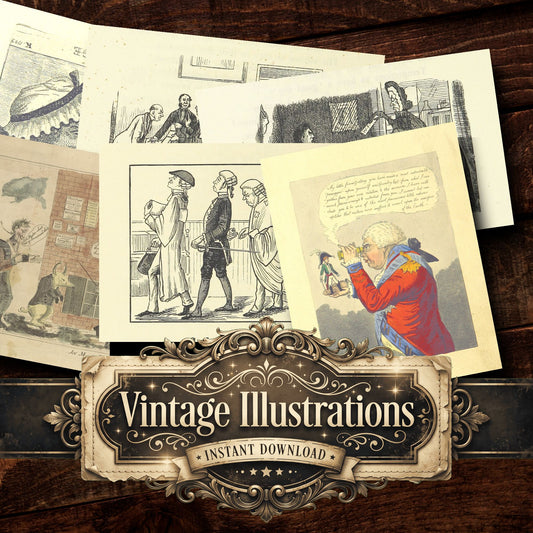 Comic Art Vintage Prints