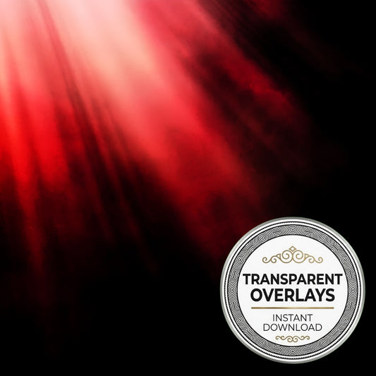 Crimson Light Rich Red Hue Transparent Overlay Pngs