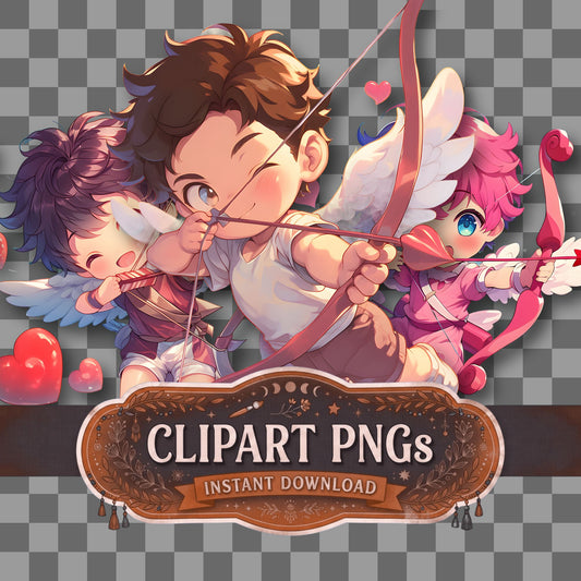 Cupid Tiny Clipart Pngs