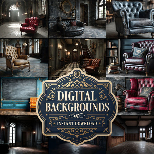 Dark Academia Boarding School Backdrop Images