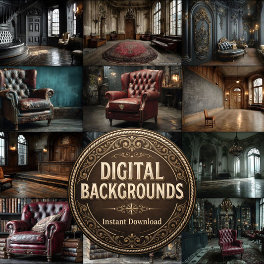 Dark Academia Boarding School Backdrop Images