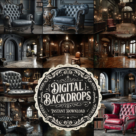 Dark Academia Boarding School Backdrop Images