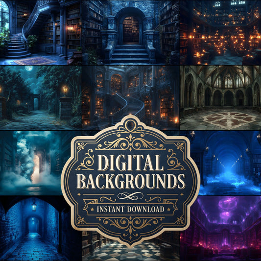 Dark Academia Backdrop Images
