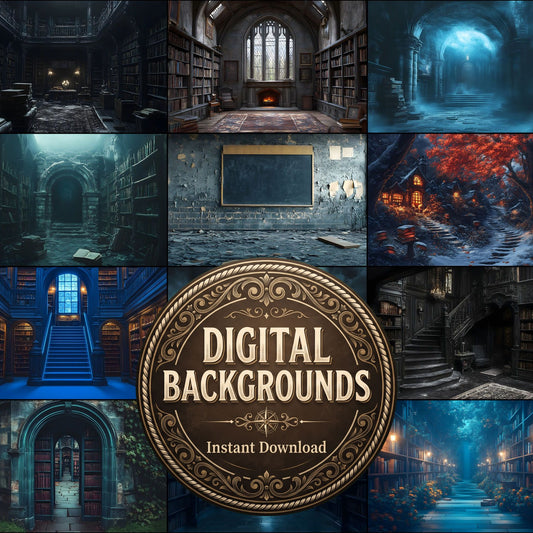 Dark Academia Backdrop Images