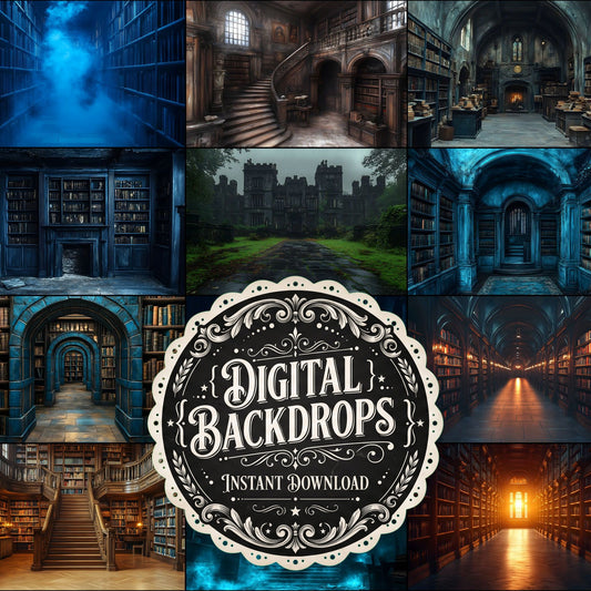 Dark Academia Backdrop Images