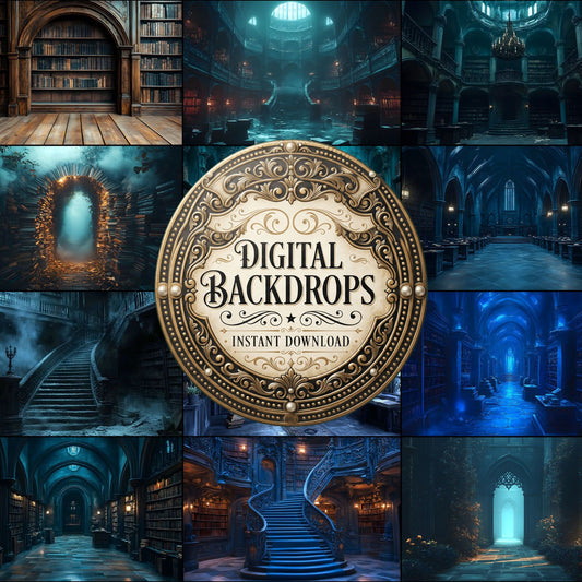 Dark Academia Backdrop Images