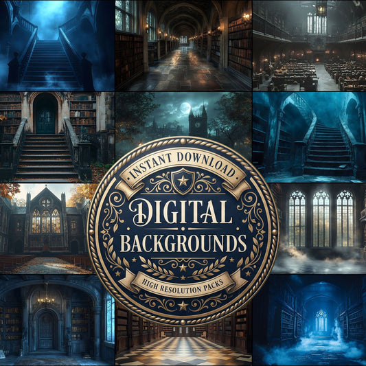 Dark Academia Backdrop Images