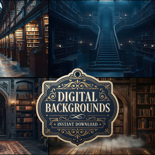 Dark Academia Backdrop Images