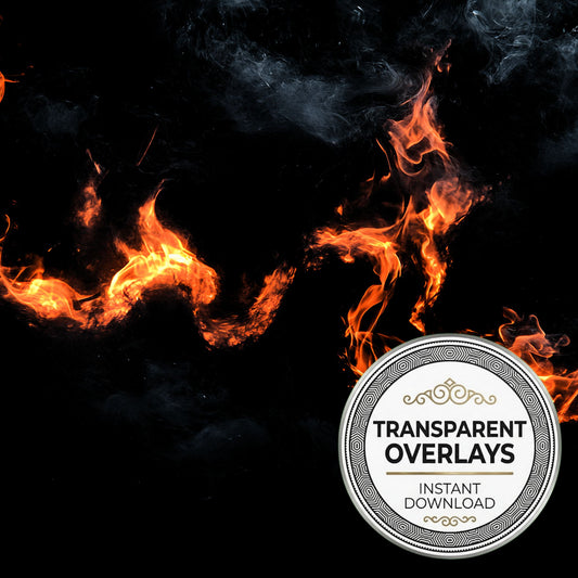 Dark Smoke Flame Transparent Overlay Pngs