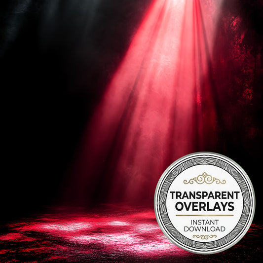 Deep Red Lighting Dramatic Transparent Overlay Pngs