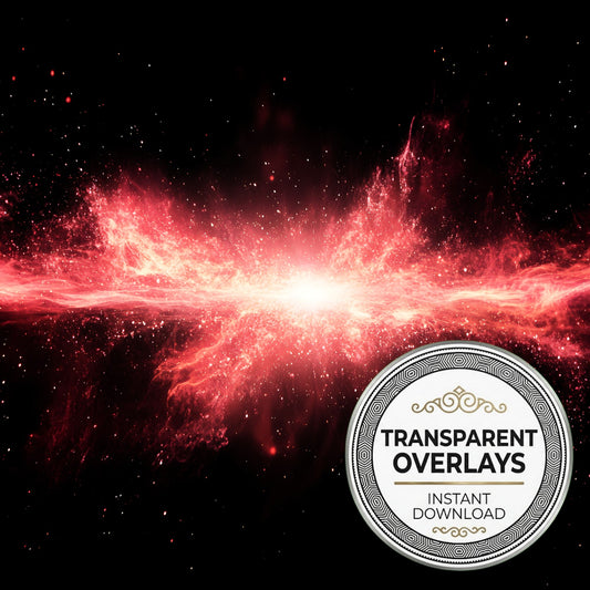 Deep Red Starburst Star With Transparent Overlay Pngs