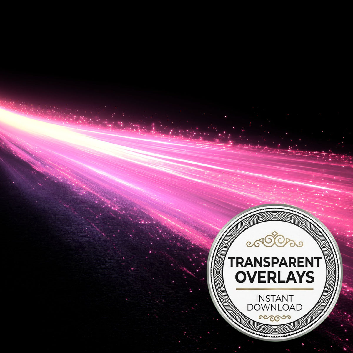 Directional Pink Light Sharp Focused Transparent Overlay Pngs