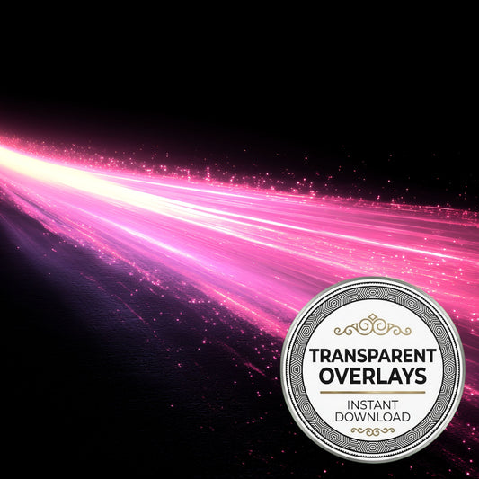 Directional Pink Light Sharp Focused Transparent Overlay Pngs
