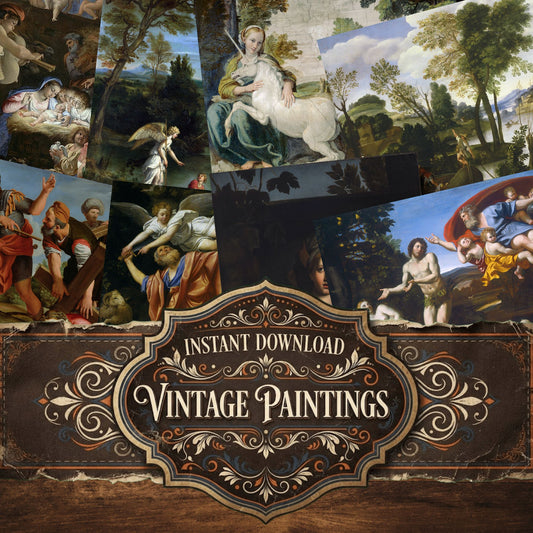 Domenichino Vintage Paintings