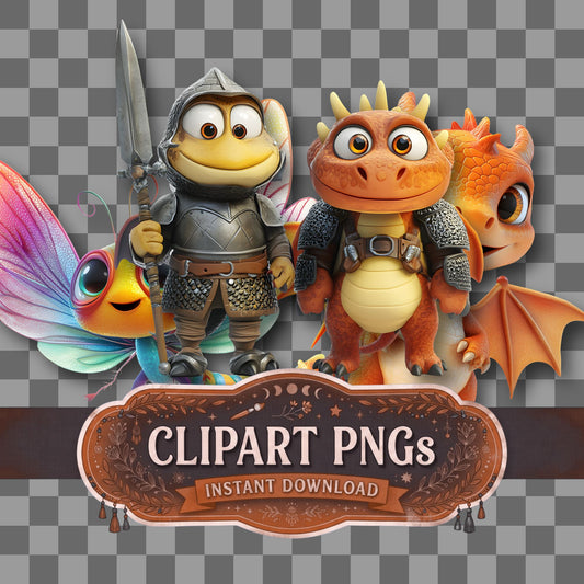 Dragons Clipart Pngs
