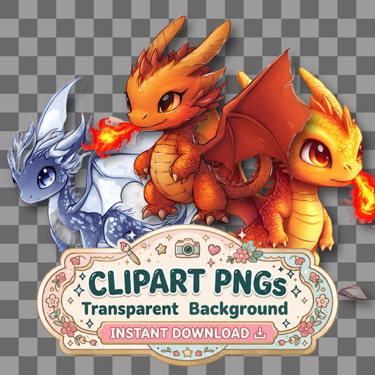 Dragons Clipart Pngs