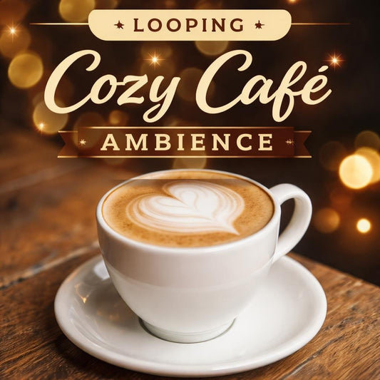 Coffee Background Animated Loop | Latte Art Video | Cozy Cafe Ambience | Lofi Animated Background for Streaming & YouTube