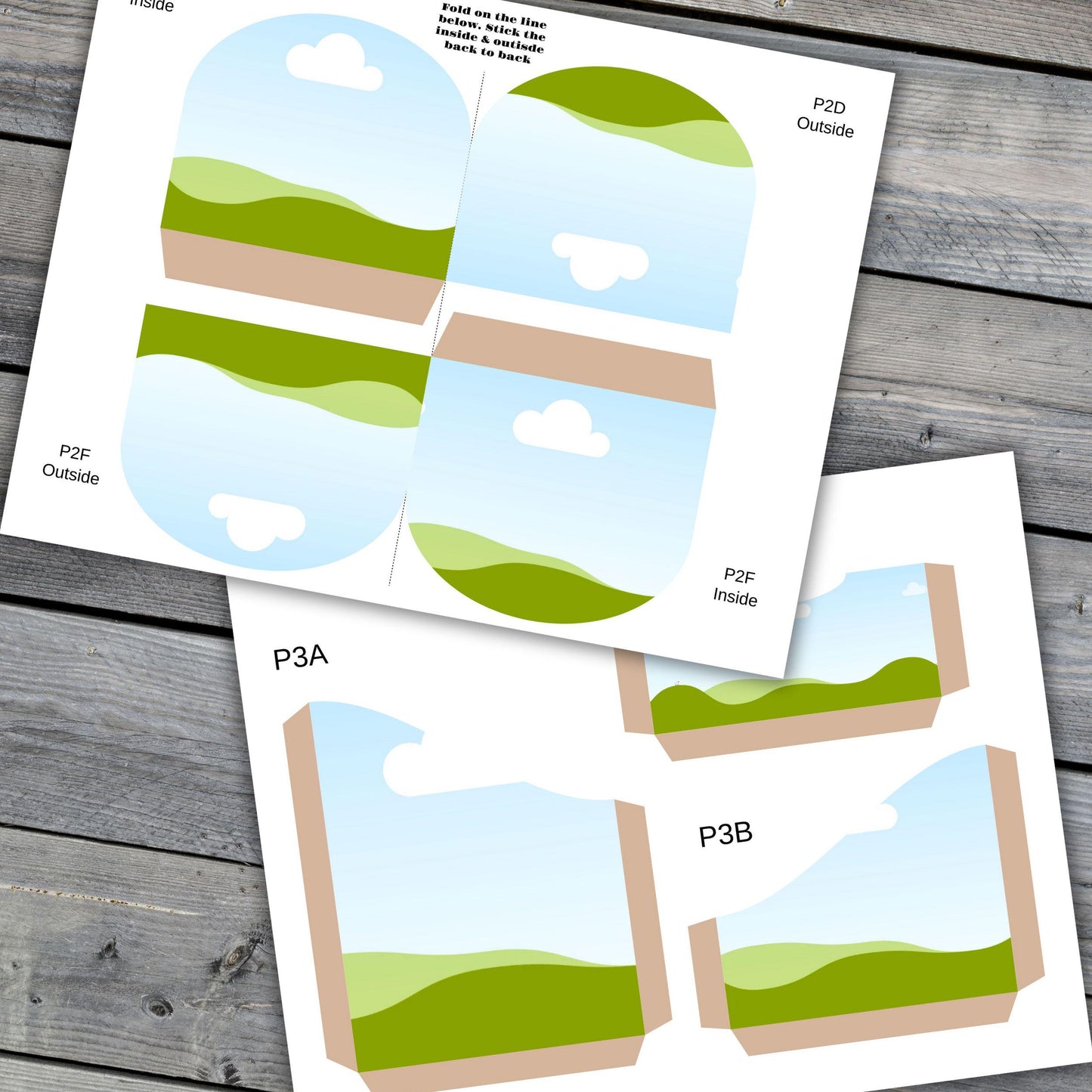 Custom Canva Junk Journal Folio Kit - Digital Folding Template for Junk Journals, Commercial Use