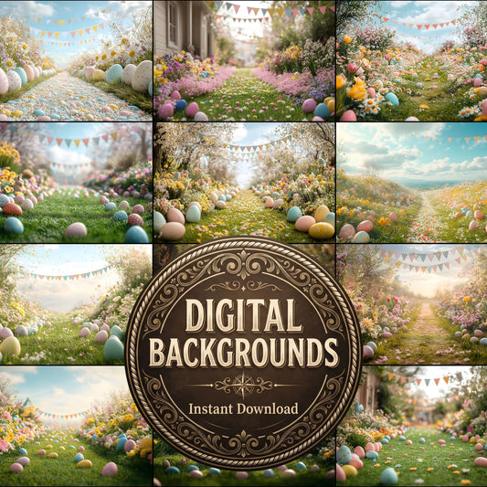 Easter Parade Backdrop Images