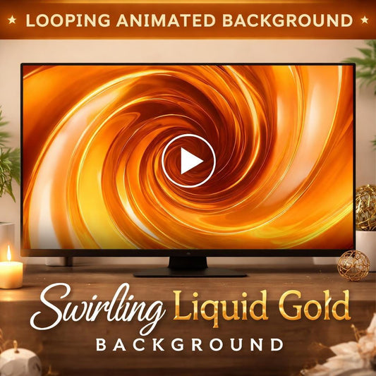 Orange Liquid Swirl Animated Background | Seamless Loop Video | Abstract Orange Video for Edits, VJ, YouTube, Reels, Events
