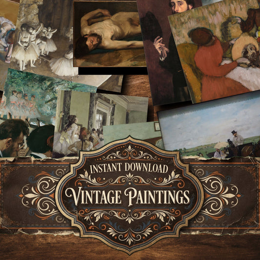 Edgar Degas Vintage Paintings
