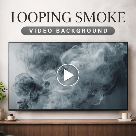 Smoke Clouds Loop Background Video | Animated Smoke Sky | Seamless Looping Aesthetic for Videos, Streams, Overlays