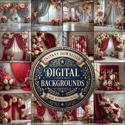 Elegant Wedding Backdrop Images