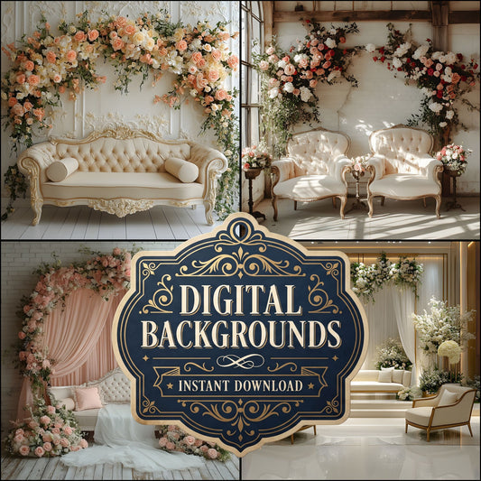 Elegant Wedding Backdrop Images
