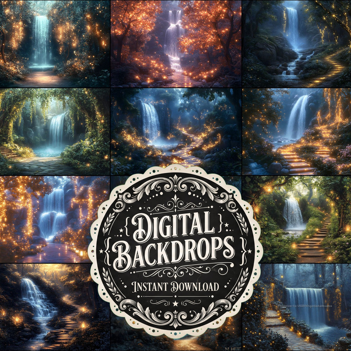 Enchanted Fairytale Forest Backdrop Images