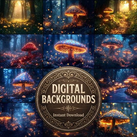 Enchanted Forest Glade Backdrop Images