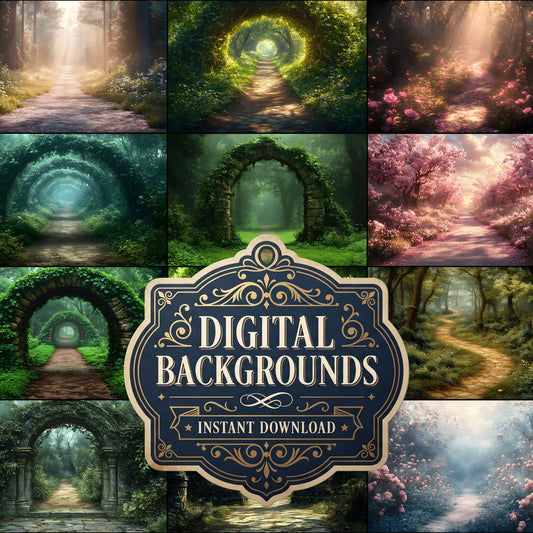 Enchanted Forest Backdrop Images