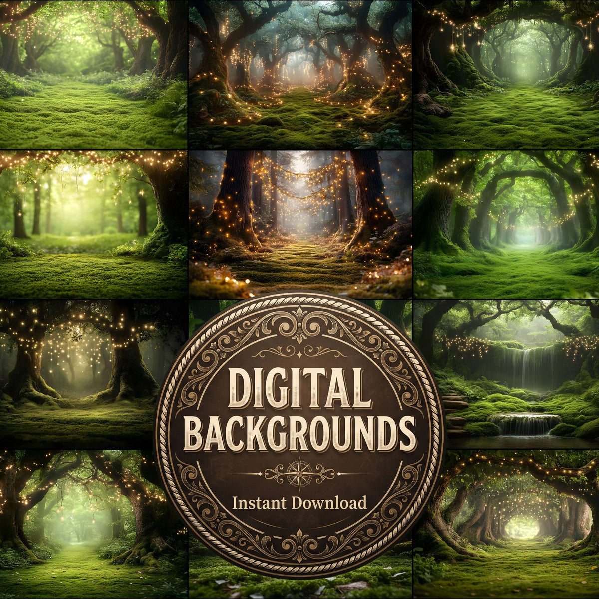 Enchanted Forest Backdrop Images