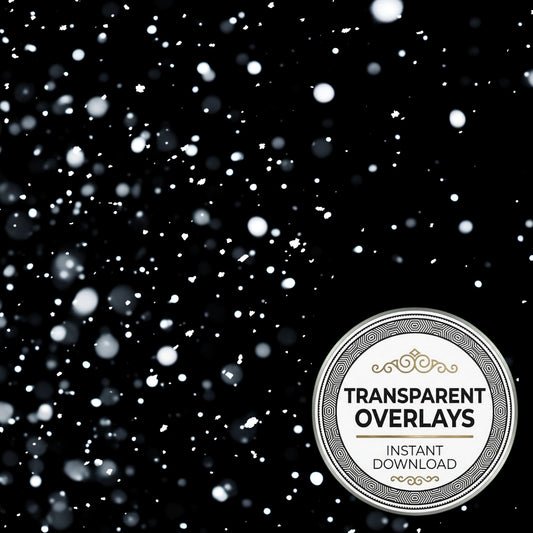 Falling Snow Transparent Overlay Pngs
