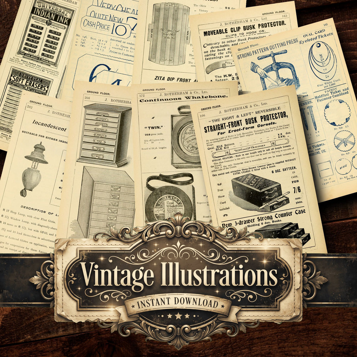 Fashion Vintage Prints