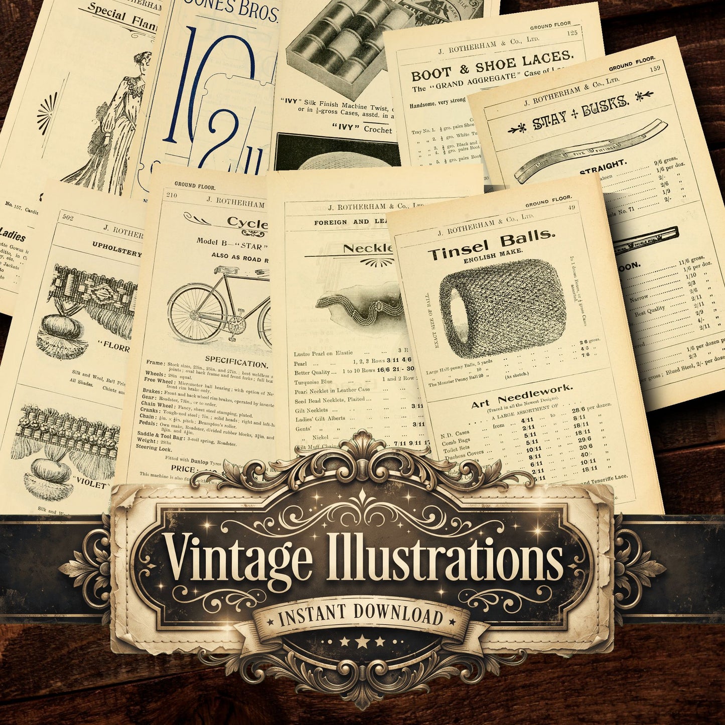 Fashion Vintage Prints