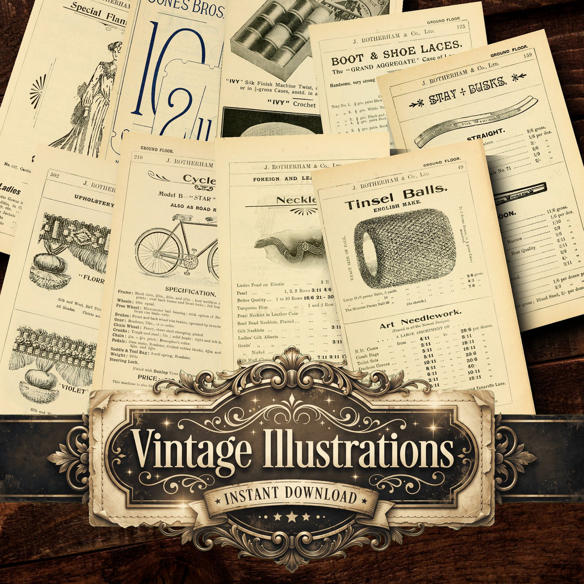 Fashion Vintage Prints