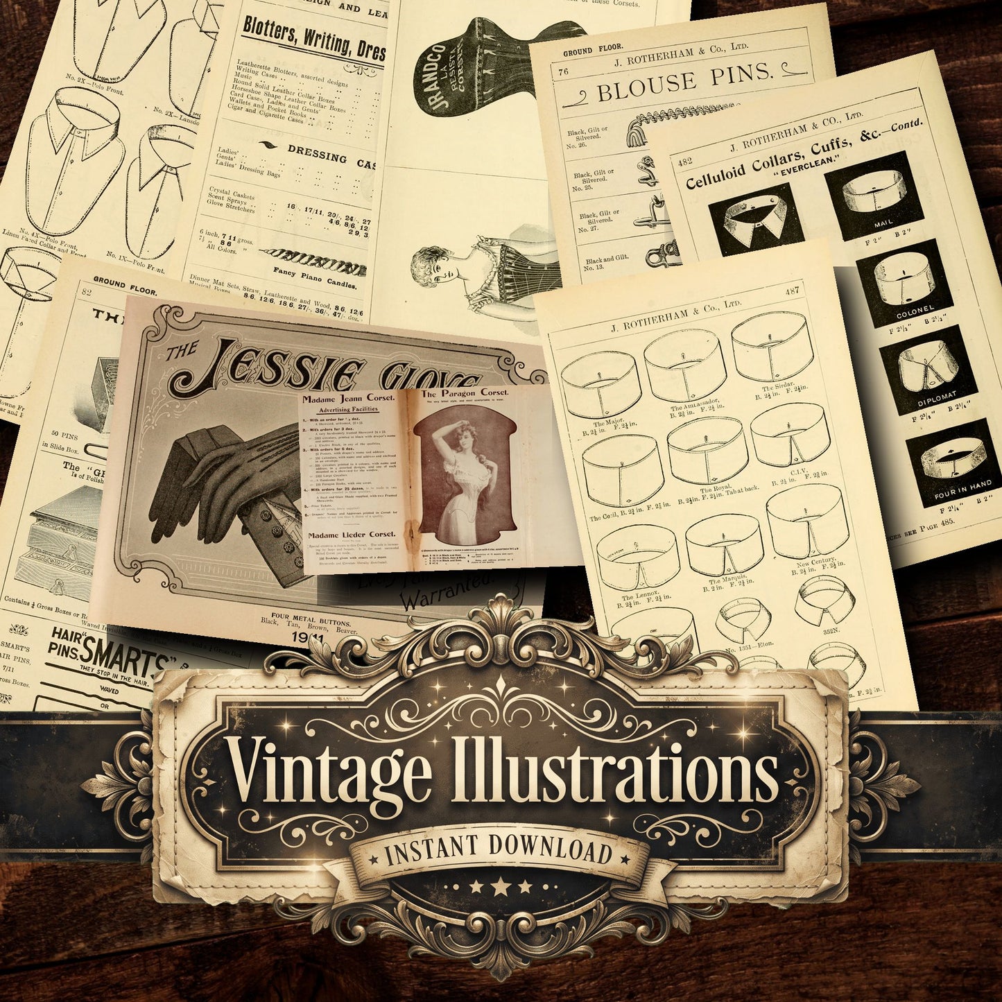 Fashion Vintage Prints