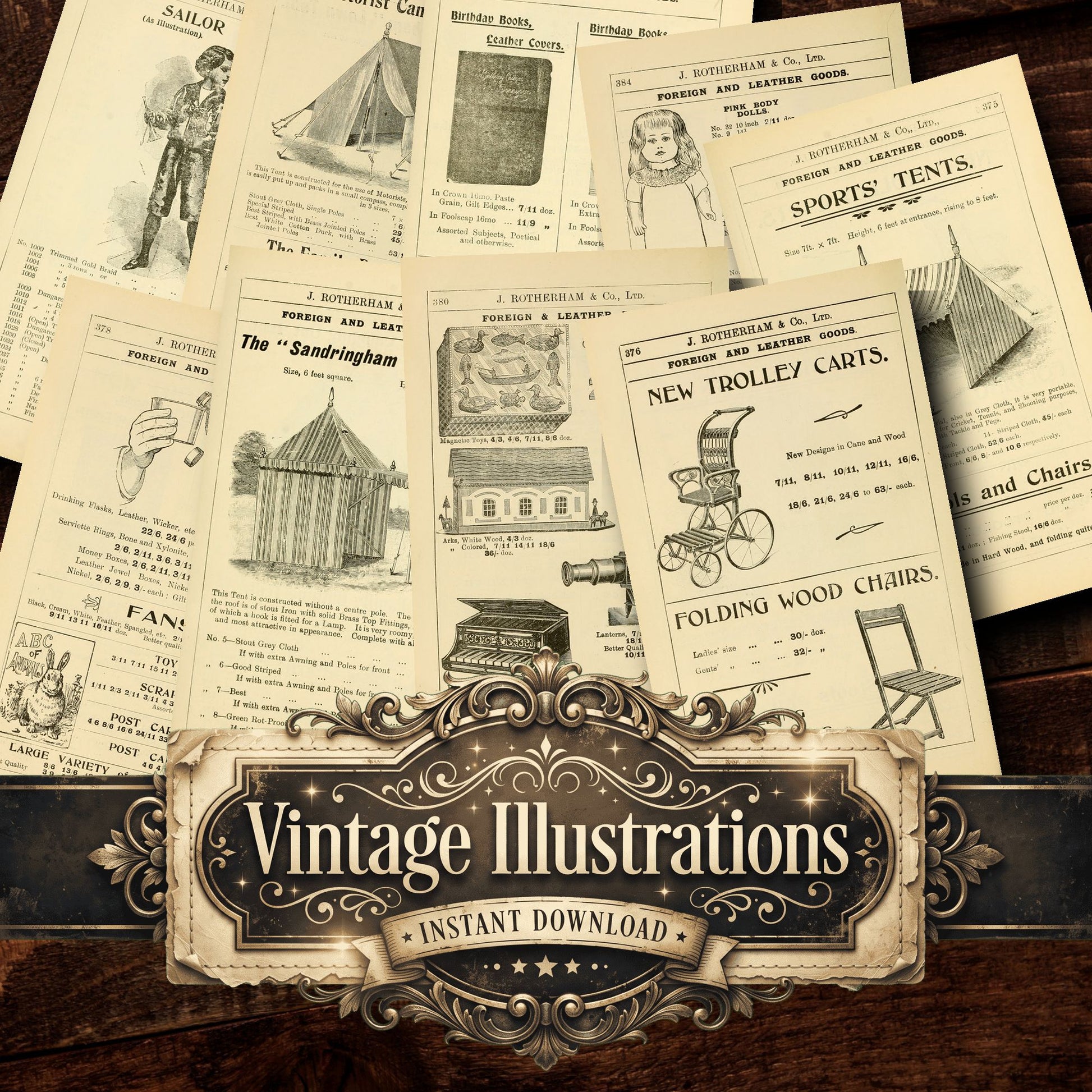 Fashion Vintage Prints