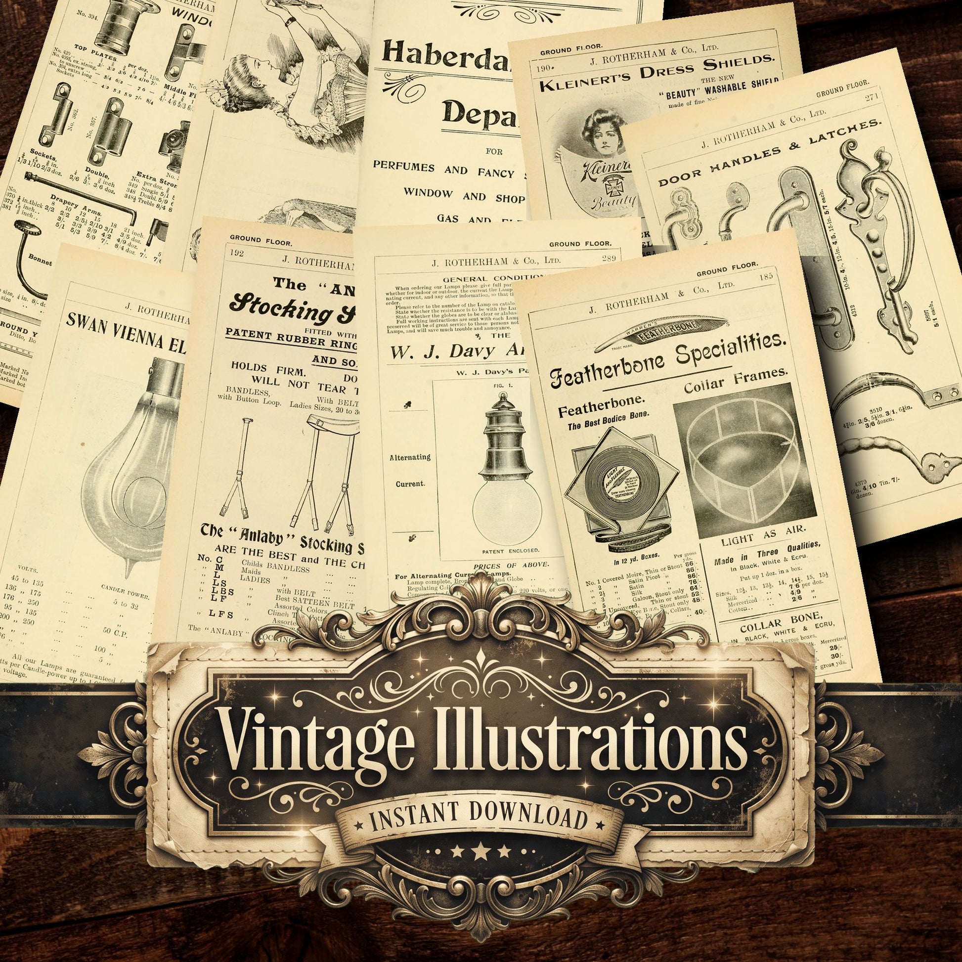 Fashion Vintage Prints