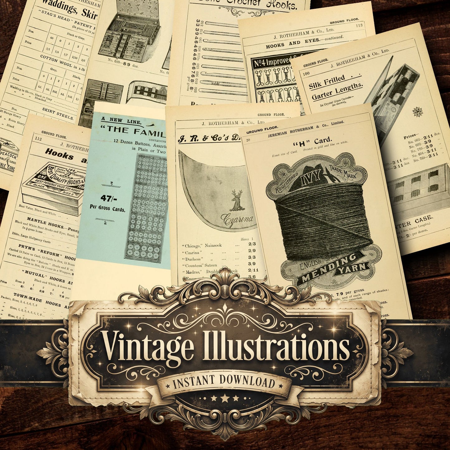 Fashion Vintage Prints