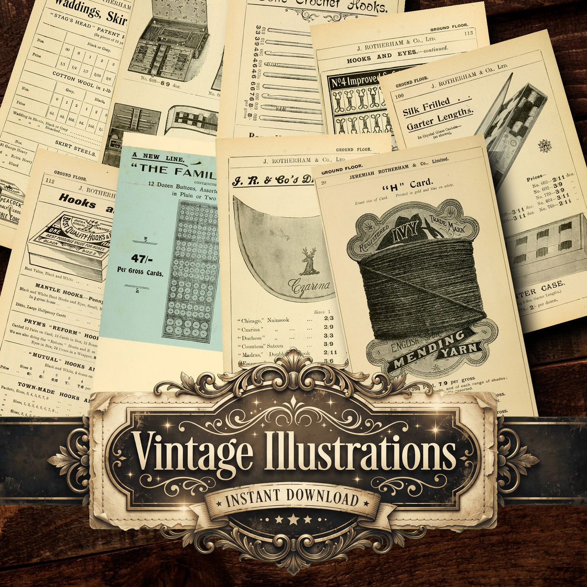 Fashion Vintage Prints