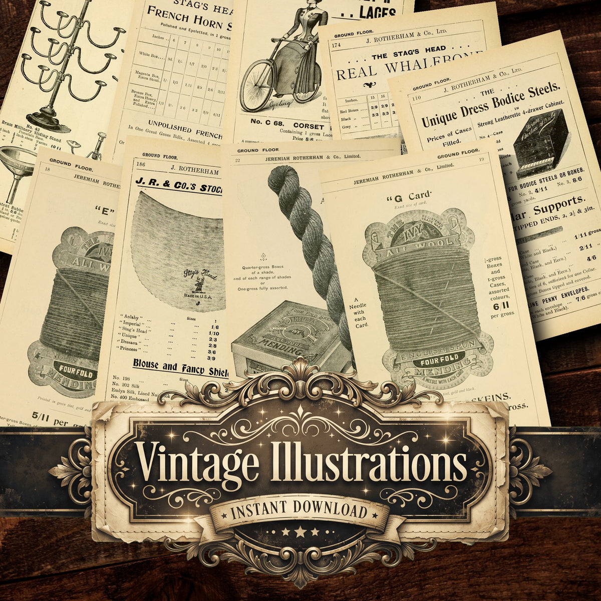 Fashion Vintage Prints