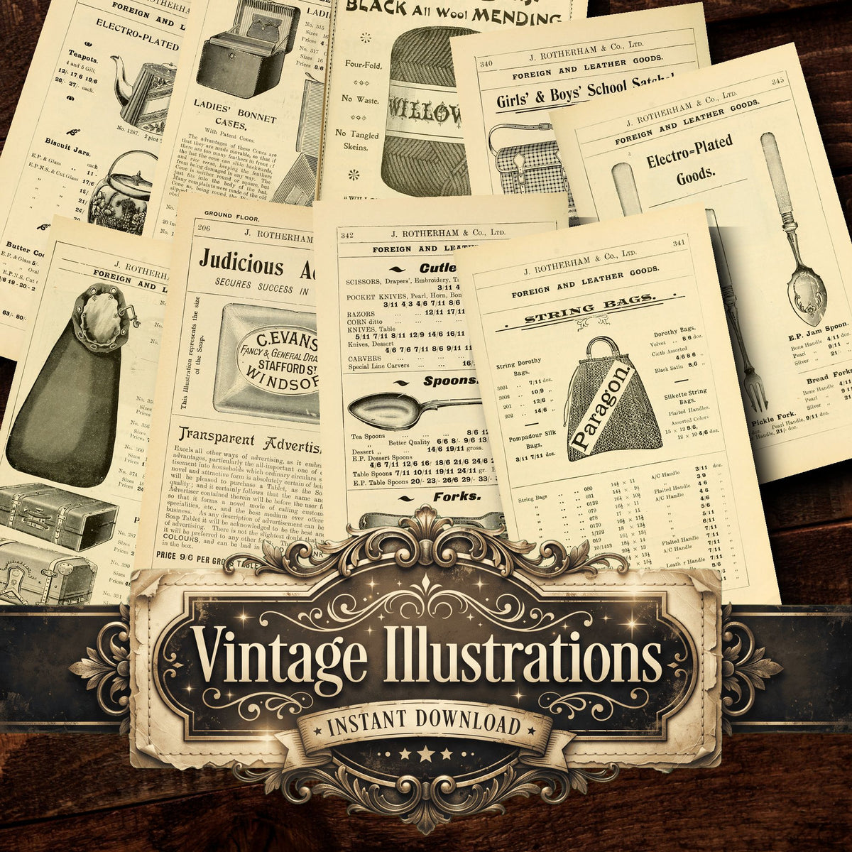 Fashion Vintage Prints