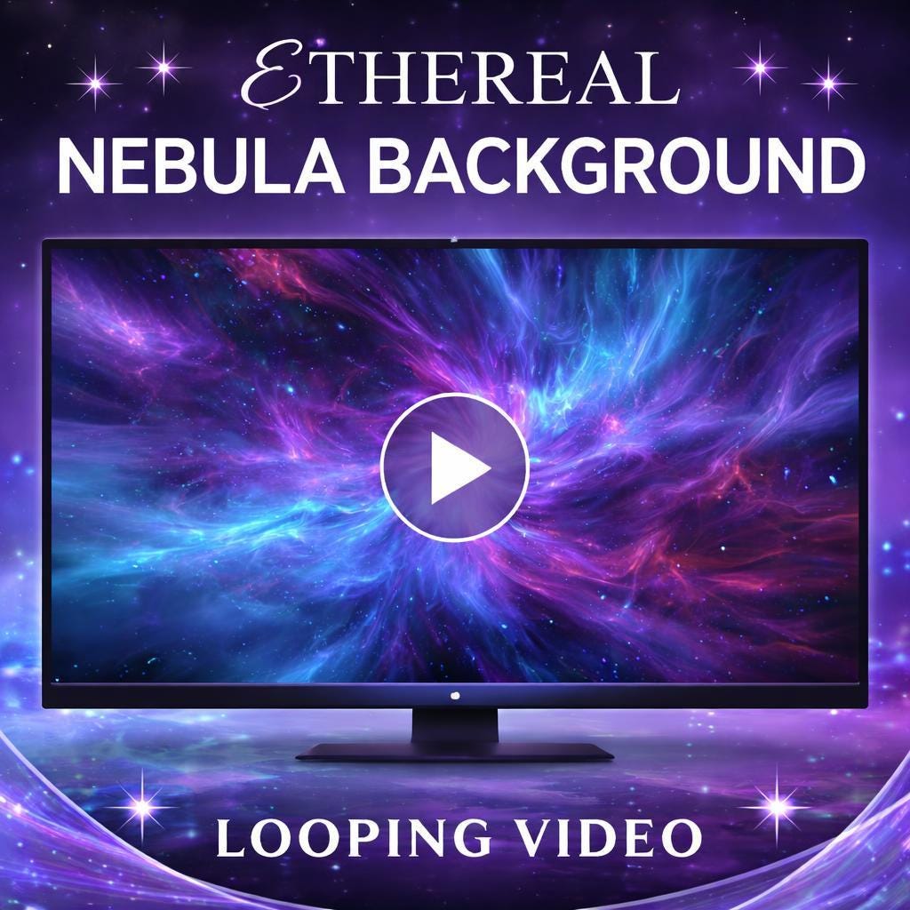 Galaxy Loop Video | Cosmic Vortex Background, Space Stars Animation | Seamless Animated Loop for Video Editing & Streaming