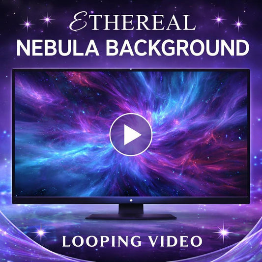 Galaxy Loop Video | Cosmic Vortex Background, Space Stars Animation | Seamless Animated Loop for Video Editing & Streaming